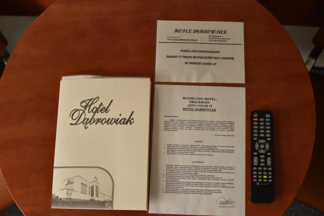 Hotel Dabrowiak Dąbrowa Górnicza Buitenkant foto
